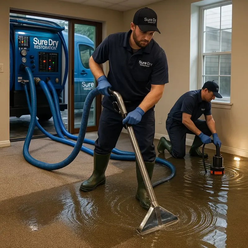 Water Extraction and Removal process in North Randall, OH